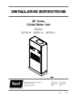 Bard QC Series Installation Instructions Manual preview