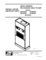 Bard QH242D Installation Instructions Manual preview