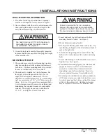 Preview for 9 page of Bard SH381 Installation Instructions Manual