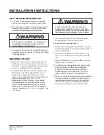 Preview for 8 page of Bard SH611D Installation Instructions Manual