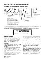 Preview for 4 page of Bard T30S1-B Installation Instructions Manual