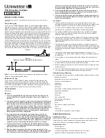 Preview for 1 page of Bard Ultraverse 035 Instructions For Use Manual