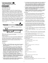 Preview for 9 page of Bard Ultraverse 035 Instructions For Use Manual