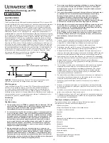 Preview for 21 page of Bard Ultraverse 035 Instructions For Use Manual