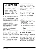 Preview for 10 page of Bard W24G2DA Installation Instructions Manual