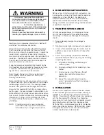 Preview for 10 page of Bard W24G3DA Installation Instructions Manual