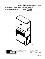 Bard WA302 Installation Instructions Manual preview