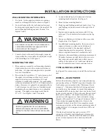 Preview for 9 page of Bard WA611 Installation Instructions Manual