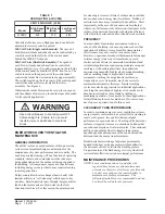 Preview for 16 page of Bard WFERV-A-4 Installation Instructions Manual