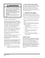 Preview for 10 page of Bard WG241D Installation Instructions Manual