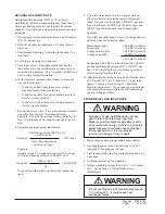 Preview for 27 page of Bard WG242D Installation Instructions Manual