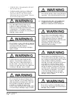 Preview for 4 page of Bard WG3S Series User'S Information Manual