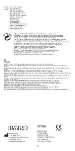 Preview for 36 page of Bard X-Force N30 Instructions For Use Manual