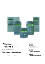 Preview for 1 page of Bardac PLX Product Manual