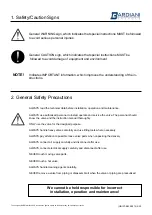 Preview for 3 page of Bardiani Valvole B925 Use And Maintenance Manual