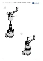 Предварительный просмотр 56 страницы Bardiani Valvole BBWM1 Instruction, Use And Maintenance Manual