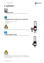 Предварительный просмотр 11 страницы Bardiani Valvole BBWS11 Instruction, Use And Maintenance Manual