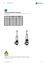 Предварительный просмотр 13 страницы Bardiani Valvole BBWS11 Instruction, Use And Maintenance Manual