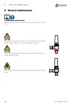 Предварительный просмотр 16 страницы Bardiani Valvole BBWS11 Instruction, Use And Maintenance Manual