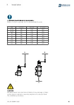 Предварительный просмотр 13 страницы Bardiani Valvole BBZM Instruction, Use And Maintenance Manual