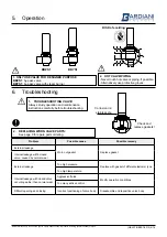 Предварительный просмотр 6 страницы Bardiani Valvole BBZS1 Operating And Maintenance Instructions Manual