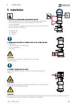 Предварительный просмотр 11 страницы Bardiani B935 Instruction, Use And Maintenance Manual