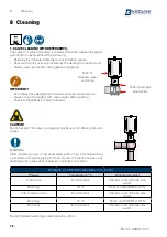 Preview for 16 page of Bardiani BBWP1 Instruction, Use And Maintenance Manual