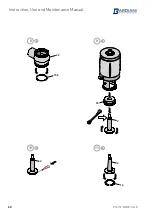 Предварительный просмотр 62 страницы Bardiani BBYP Instruction, Use And Maintenance Manual