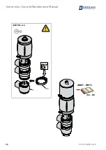 Предварительный просмотр 76 страницы Bardiani BBYP Instruction, Use And Maintenance Manual