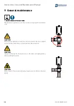 Предварительный просмотр 18 страницы Bardiani BBZP Instruction, Use And Maintenance Manual