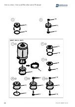 Предварительный просмотр 32 страницы Bardiani BBZP Instruction, Use And Maintenance Manual