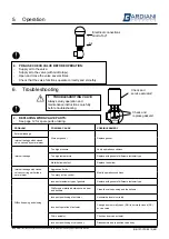 Предварительный просмотр 8 страницы Bardiani YPA Instruction Manual