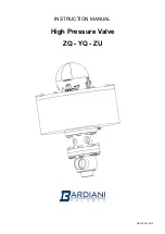 Предварительный просмотр 1 страницы Bardiani YQ Instruction Manual