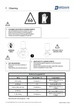 Предварительный просмотр 9 страницы Bardiani YQ Instruction Manual