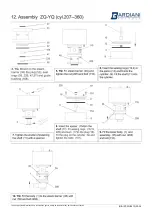 Предварительный просмотр 20 страницы Bardiani YQ Instruction Manual