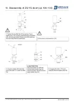 Предварительный просмотр 21 страницы Bardiani YQ Instruction Manual