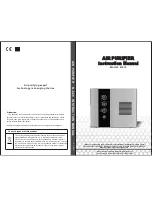 Baren B-626 Instruction Manual preview