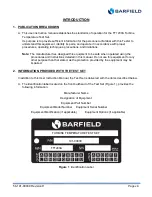 Предварительный просмотр 8 страницы barfield 101-00930 User Instruction Manual