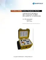 barfield TT1200A User Instruction Manual предпросмотр