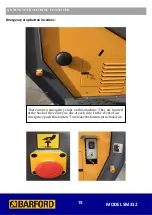 Preview for 15 page of Barford SM312 Operator'S Manual