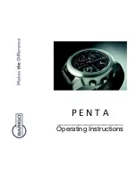 barigo PENTA Operating Instructions Manual preview