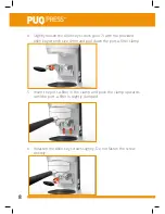 Предварительный просмотр 8 страницы Barista Technology Puqpress 1-000-11 Series Instruction Manual