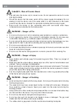 Предварительный просмотр 18 страницы Barista 03383 Operating Instructions Manual