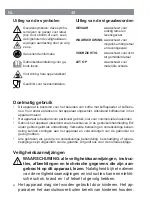 Предварительный просмотр 40 страницы Barista 03383 Operating Instructions Manual