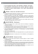 Предварительный просмотр 42 страницы Barista 03383 Operating Instructions Manual