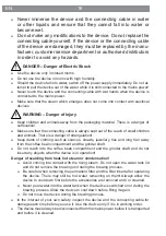 Preview for 16 page of Barista 04075 Operating Instructions Manual