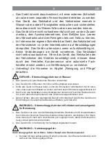 Preview for 5 page of Barista CM1025AE-GS Instruction Manual