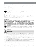 Предварительный просмотр 11 страницы Barista CM1025AE-GS Instruction Manual