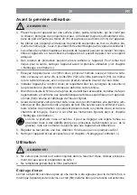 Предварительный просмотр 39 страницы Barista CM1025AE-GS Instruction Manual