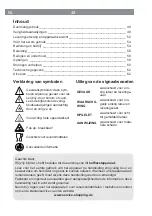 Предварительный просмотр 48 страницы Barista CM1025AE-GS Instruction Manual